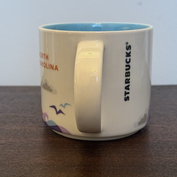 Starbucks North Carolina Coffee Mug Cup 14 0z Been There Series 2017 Collectors - Picture 2 of 12
